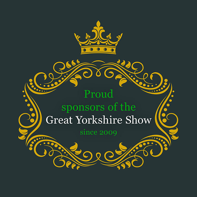 Proud Sponsors of the Great Yorkshire Show since 2009